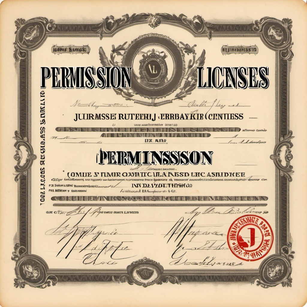 Permission & Licenses